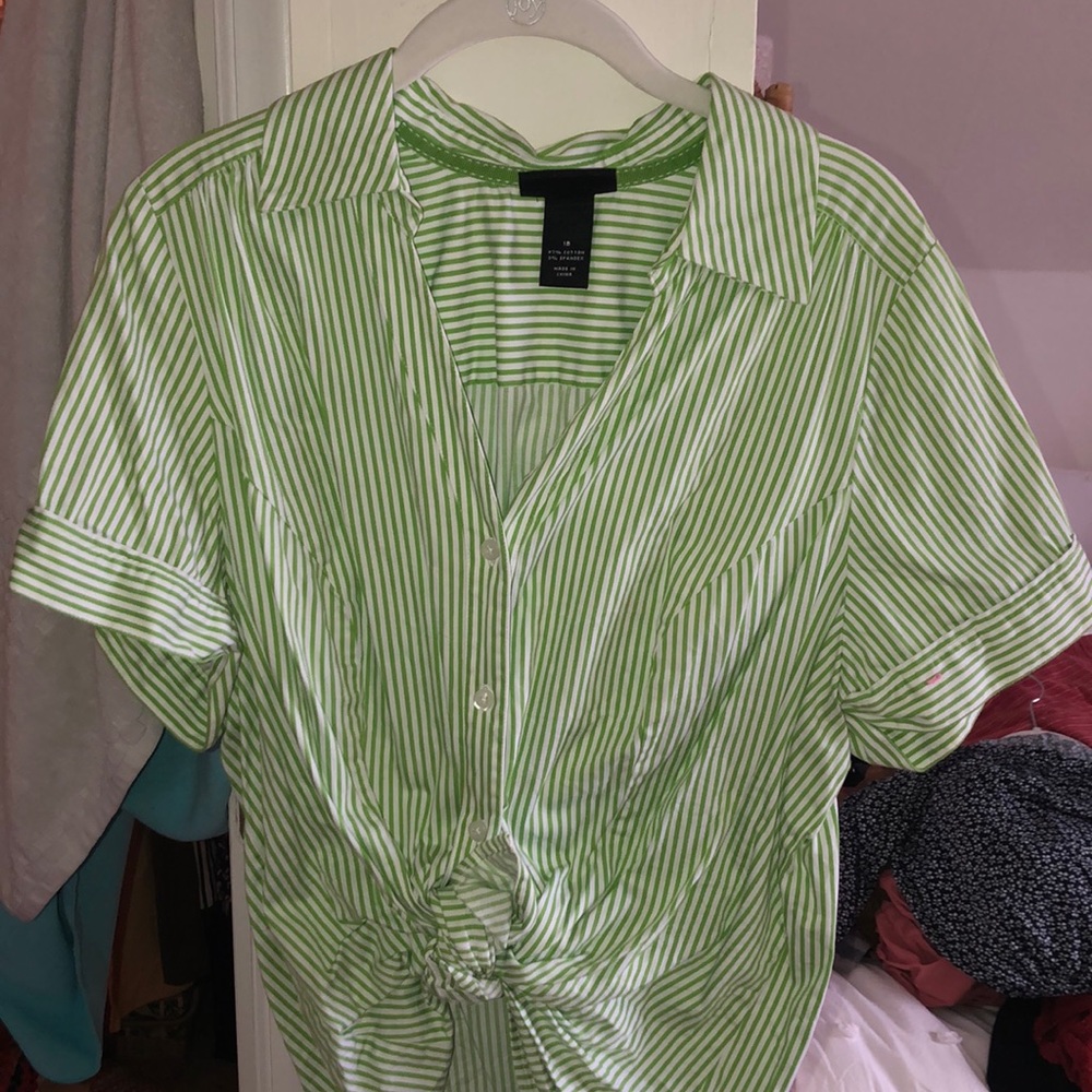 Vintage pinstripe button down
